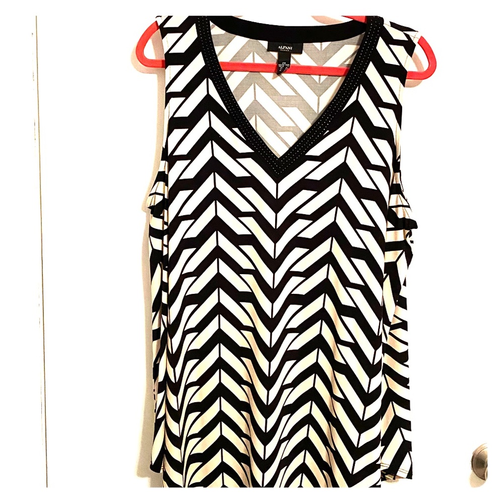 Alfani Chevron Dress Shirt